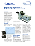 MFP-1D Brochure - Asylum Research