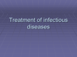 Treatment of infectious diseases
