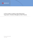 CFO`s Guide to Creating a High Performance Organization here
