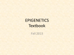 EPIGENETICS Textbook