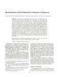 MR Assessment of Brain Maturation: Comparison of Sequences