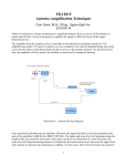 TB-1201F Antenna Amplification Techniques