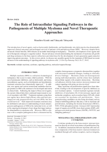 The Role of Intracellular Signaling Pathways in the Pathogenesis of