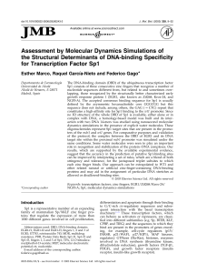 Assessment by Molecular Dynamics Simulations of the Structural