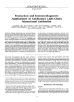 Production and Immunodiagnostic Applications of Antihuman Light