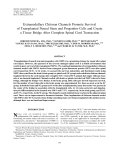 Extramedullary Chitosan Channels Promote Survival