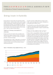 Energy issues in Australia - The Australian Collaboration
