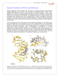 Allosteric Modulation of DNA by Small Molecules