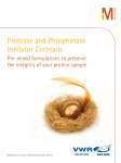 EMD Millipore Protease and Phosphatase Inhibitor Cocktails