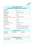 Nursing Guidelines on the Administration of Coagulation Factor