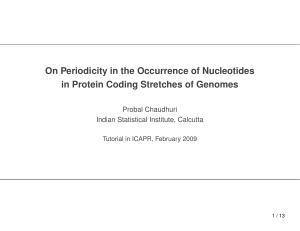 On Periodicity in the Occurrence of Nucleotides in Protein Coding