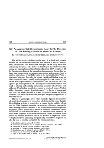 528 MISCELLANEOUS METHODS [32] [32] An Agarose Gel