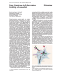 From Membrane to Cytoskeleton: Minireview