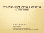organisational values