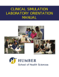 clinical simulation laboratory orientation manual