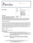 Specification sheet