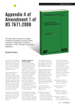 Appendix 4 of Amendment 1 of BS 7671:2008