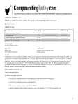 FORMULA NAME: Morphine Sulfate 50−mg/mL in Pluronic