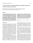 A role for interleukin-1 in epidermal differentiation