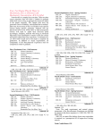 Four-Year Degree Plan for Major in Biochemistry, B.S. in Chemistry