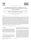 Accompanying protein alterations in malignant cells with a