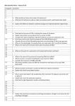 Checklist of Synoptic Questions File