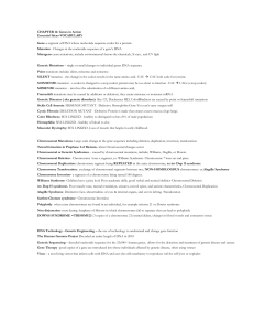 CHAPTER 14: Genes in Action Essential Ideas