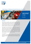 Crash Repair of Adhesively Bonded Automotive Structures