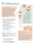 Probiotics Infographic