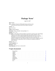 Package `fcros`