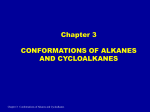 Chapter 3 STRUCTURE AND STEREOCHEMISTRY OF ALKANES