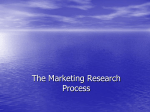 Marketing Research Process