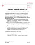 Electrical Transport Option (ETO)