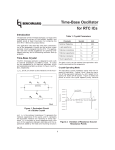 Time-Base Oscillator for RTC ICs