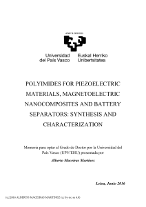 Polyimides for piezoelectric materials, magnetoelectric