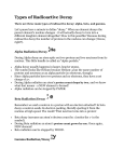 Types of Radioactive Decay