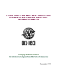 Causes, Effects and Regulatory Implications of Financial and