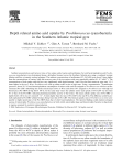 Depth related amino acid uptake by Prochlorococcus cyanobacteria