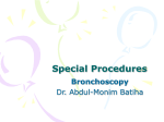 special procedure bronchoscopy