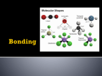 Bonding (includes Metallic bonds)