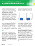 How to Avoid Temperature Effects in Differential Pressure Level