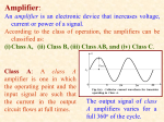 Class B Amplifier