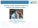 Treating complex feeding disorders in an intensive, day treatment