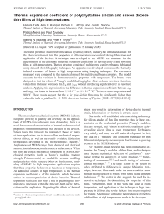 Thermal Expansion Coefficient of Polycrystalline