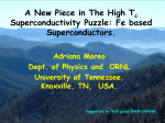 A New Piece in The High T c Superconductivity Puzzle: Fe