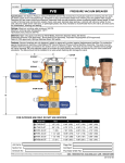 pressure vacuum breaker