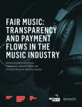 FAIR MUSIC: TRANSPARENCY AND PAYMENT FLOWS IN THE
