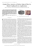 Guided Wave Analysis of Hollow Optical Fiber for Mode