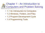 Chapter 1 - UHCL MIS