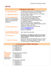 WG1 - Programme Documentation